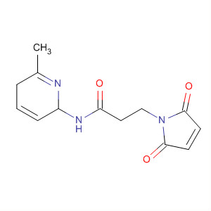 1H-Pyrrole-1-propanamide,2,5-dihydro-N-(6-methyl-2-pyridinyl)-2,5-dioxo- molecular structure
