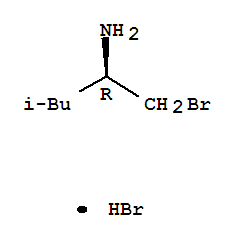 2-Pentanamine, 1-bromo-4-methyl-, hydrobromide, (R)- molecular structure