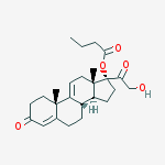 [(8s,10s,13s,14s,17r)-17-(2-hydroxyacetyl)-10,13-dimethyl-3-oxo-2,6,7,8,12,14,15,16-octahydro-1h-cyclopenta[a]phenanthren-17-yl] Butanoate molecular structure