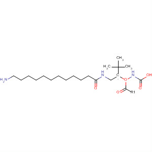 Carbamic acid, [2-[(12-amino-1-oxododecyl)amino]ethyl]-,1,1-dimethylethyl ester molecular structure