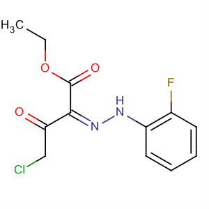 Butanoic acid, 4-chloro-2-[(2-fluorophenyl)hydrazono]-3-oxo-, ethylester, (2Z)-