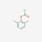 2,6-dimethylphenyl carbonochloridate molecular structure