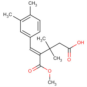 Pentanedioic acid, 2-[(3,4-dimethylphenyl)methylene]-3,3-dimethyl-,5-methyl ester, (E)-
