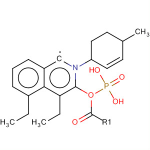 Phosphonic acid,[1,2,3,4-tetrahydro-2-(4-methylphenyl)-1-isoquinolinyl]-, diethyl ester molecular structure