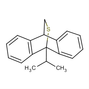 10,9-(Epithiomethano)anthracene, 9,10-dihydro-10-(1-methylethyl)- molecular structure
