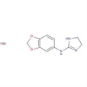 1H-Imidazol-2-amine, N-1,3-benzodioxol-5-yl-4,5-dihydro-,monohydrobromide