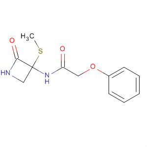 Acetamide, N-[3-(methylthio)-2-oxo-3-azetidinyl]-2-phenoxy-