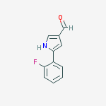 5-(2-fluorophenyl)-1H-Pyrrole-3-carboxaldehyde