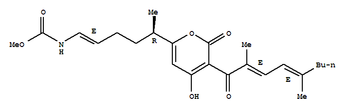 myxopyronin B molecular structure