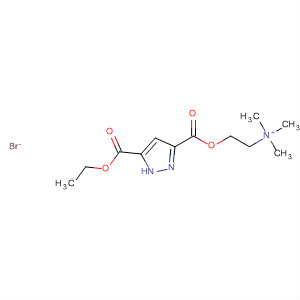 Ethanaminium,2-[[[5-(ethoxycarbonyl)-1H-pyrazol-3-yl]carbonyl]oxy]-N,N,N-trimethyl-,bromide