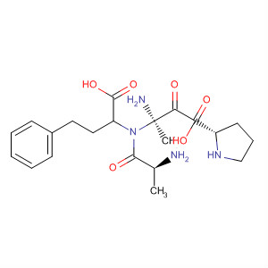 L-Proline, 1-[N-L-alanyl-L-2-[(1-carboxy-3-phenylpropyl)amino]-b-alanyl]-