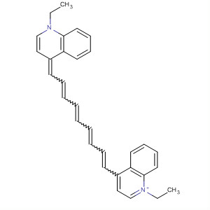 Quinolinium,1-ethyl-4-[9-(1-ethyl-4(1H)-quinolinylidene)-1,3,5,7-nonatetraenyl]-