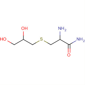 Propanamide, 2-amino-3-[(2,3-dihydroxypropyl)thio]- molecular structure