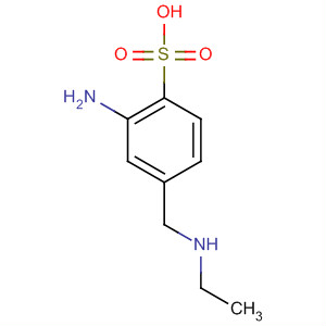 Benzenesulfonic acid, 2-amino-4-[(ethylamino)methyl]-
