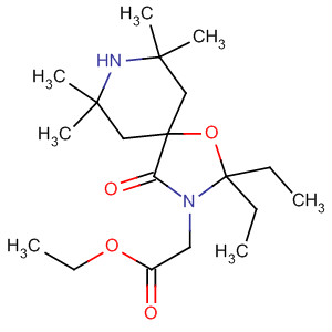 1-Oxa-3,8-diazaspiro[4.5]decane-3-acetic acid,2,2-diethyl-7,7,9,9-tetramethyl-4-oxo-, ethyl ester