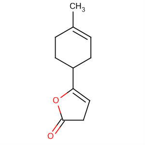 2(3H)-Furanone, dihydro-5-(4-methyl-3-cyclohexen-1-yl)- molecular structure