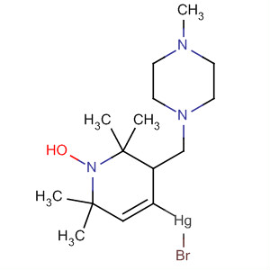 Mercury,bromo[1,2,3,6-tetrahydro-2,2,6,6-tetramethyl-3-[(4-methyl-1-piperazinyl)methyl]-1-oxy-4-pyridinyl]-