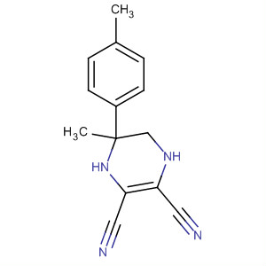2,3-Pyrazinedicarbonitrile,1,4,5,6-tetrahydro-5-methyl-5-(4-methylphenyl)-
