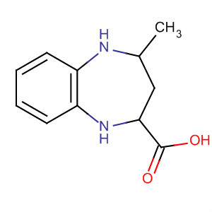 1H-1,5-Benzodiazepine-2-carboxylic acid, 2,3,4,5-tetrahydro-4-methyl- molecular structure