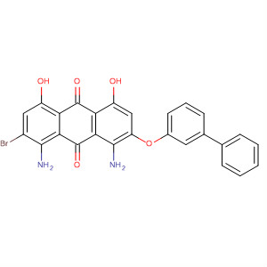 9,10-Anthracenedione,1,8-diamino-2-([1,1'-biphenyl]-3-yloxy)-7-bromo-4,5-dihydroxy-