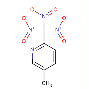 Pyridine, 5-methyl-2-(trinitromethyl)- molecular structure