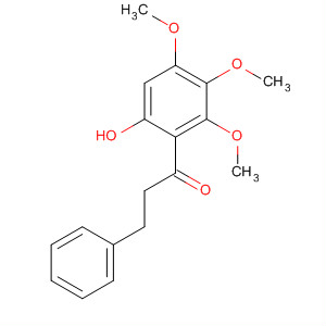 1-Propanone, 1-(6-hydroxy-2,3,4-trimethoxyphenyl)-3-phenyl- molecular structure