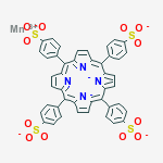 manganese(III)tetraphenylporphine sulfonate molecular structure