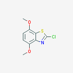 2-CHLORO-4,7-DIMETHOXY-1,3-BENZOTHIAZOLE molecular structure