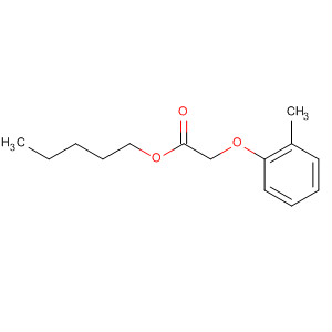 Acetic acid, (2-methylphenoxy)-, 1,5-pentanediyl ester molecular structure