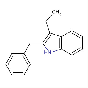 1H-Indole, 3-ethyl-2-(phenylmethyl)-