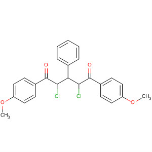 1,5-Pentanedione, 2,4-dichloro-1,5-bis(4-methoxyphenyl)-3-phenyl-