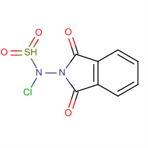 Sulfamoyl chloride, (1,3-dihydro-1,3-dioxo-2H-isoindol-2-yl)- molecular structure