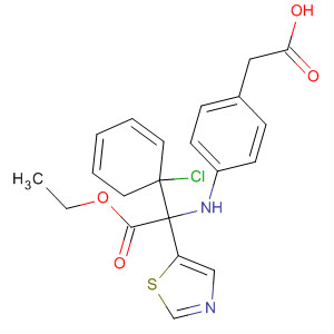 5-Thiazoleacetic acid,2-[[4-(carboxymethyl)phenyl]amino]-4-(4-chlorophenyl)-, a-ethyl ester