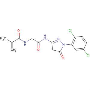 2-Propenamide,N-[2-[[1-(2,5-dichlorophenyl)-4,5-dihydro-5-oxo-1H-pyrazol-3-yl]amino]-2-oxoethyl]-2-methyl-