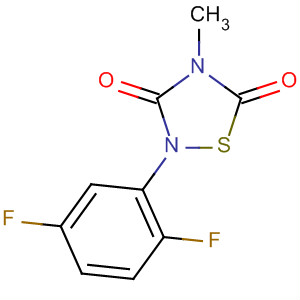 1,2,4-Thiadiazolidine-3,5-dione, 2-(2,5-difluorophenyl)-4-methyl-