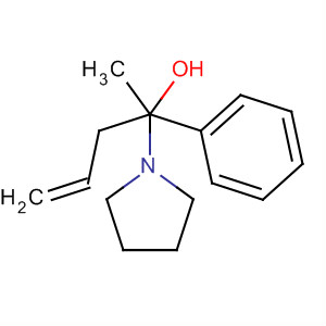 1-Pyrrolidineethanol, b-ethenyl-a-methyl-a-phenyl-
