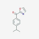 2-(4-ISOPROPYLBENZOYL)OXAZOLE molecular structure