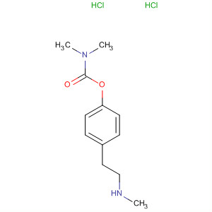 Carbamic acid, dimethyl-, 4-[2-(methylamino)ethyl]-1,2-phenylene ester,monohydrochloride molecular structure