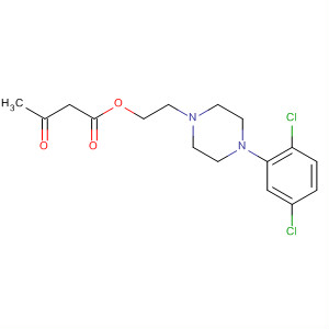 Butanoic acid, 3-oxo-, 2-[4-(2,5-dichlorophenyl)-1-piperazinyl]ethyl ester
