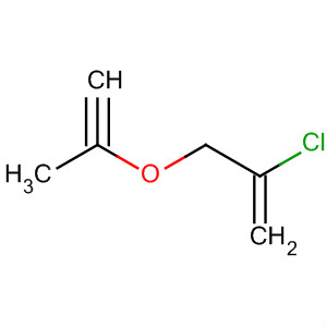 1-Propene, 2-chloro-3-(2-propynyloxy)- molecular structure