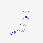 3-[(propan-2-ylamino)methyl]benzonitrile