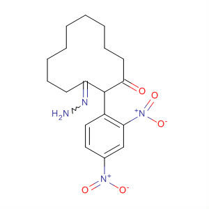 Cyclododecanone, (2,4-dinitrophenyl)hydrazone molecular structure