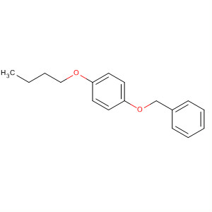 Benzene, 1-butoxy-4-(phenylmethoxy)- molecular structure