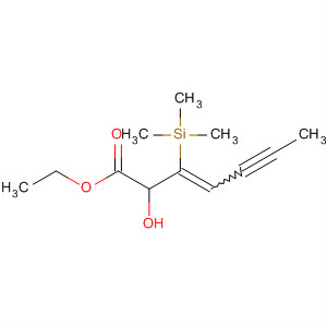 3-Hepten-5-ynoic acid, 2-hydroxy-3-(trimethylsilyl)-, ethyl ester, (2S,3Z)-