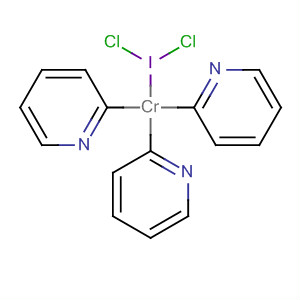 Chromium, dichloroiodotris(pyridine)- molecular structure