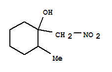 2-methyl-1-(nitromethyl)cyclohexanol molecular structure
