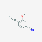 4-Ethynyl-3-methoxybenzonitrile