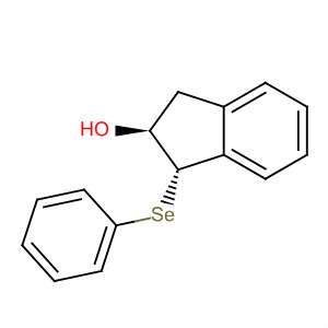 1H-Inden-2-ol, 2,3-dihydro-1-(phenylseleno)-, (1S,2S)-