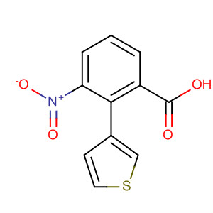 Benzoic acid, 3-nitro-2-(3-thienyl)-