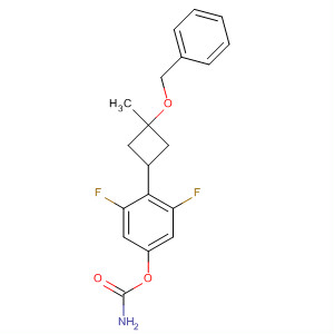 Carbamic acid,N-[3,5-difluoro-4-(3-hydroxy-3-methylcyclobutyl)phenyl]-, phenylmethylester